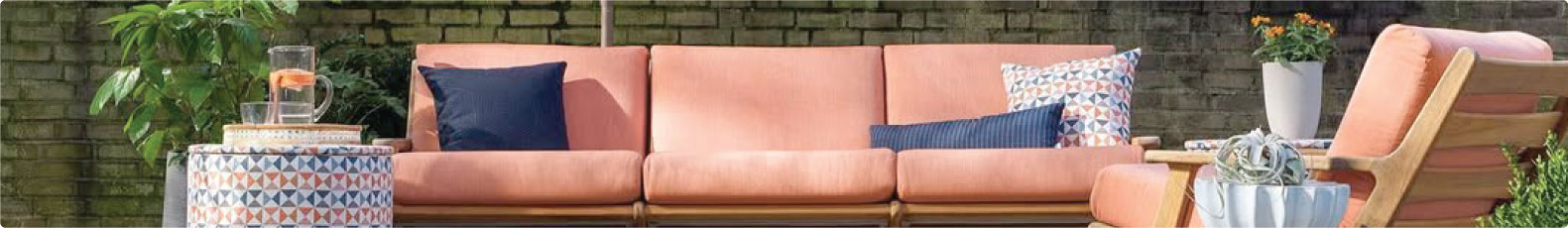 About Fabric Tent - Outdoor pillows and seat cushions